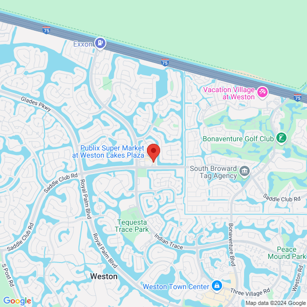 map of the area